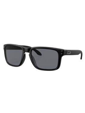 NEW OAKLEY OO9102-E555 Holbrook USA Flag Sunglasses Matte Black /Prizm Lens 57mm